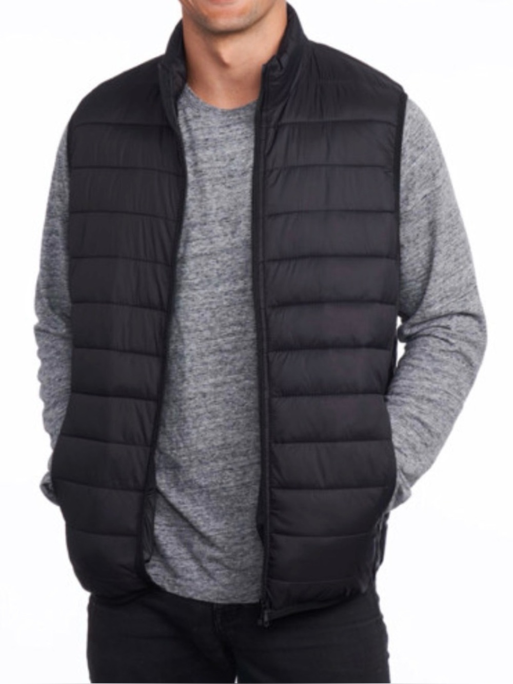 ALPINE SWISS‎ CLARK MENS PUFFER VEST DOWN ALTERNATIVE WATER RESISTANT SIZE XXL